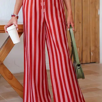 Vertical Striped Pants