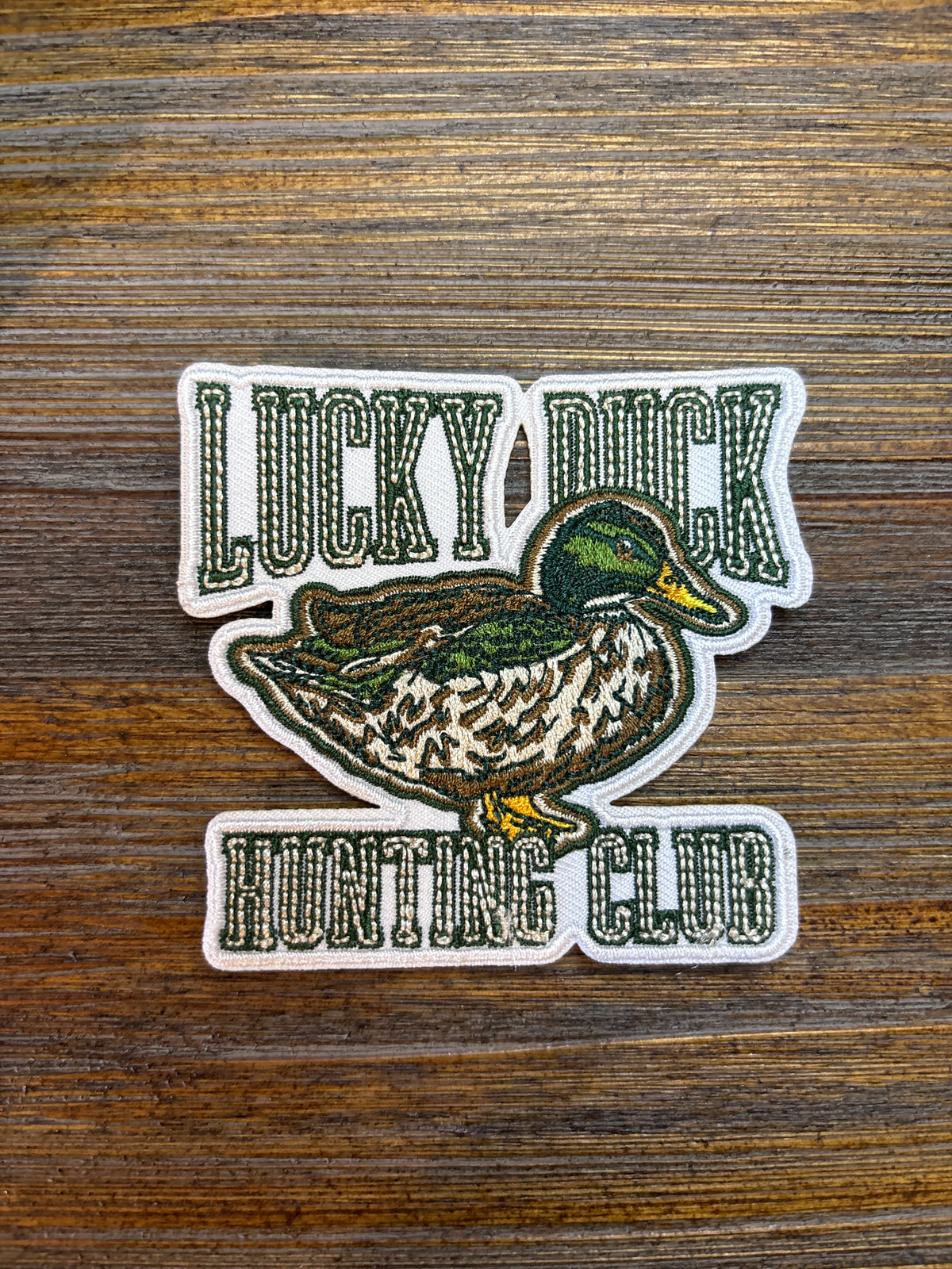 Lucky Duck Hunting Club Patch