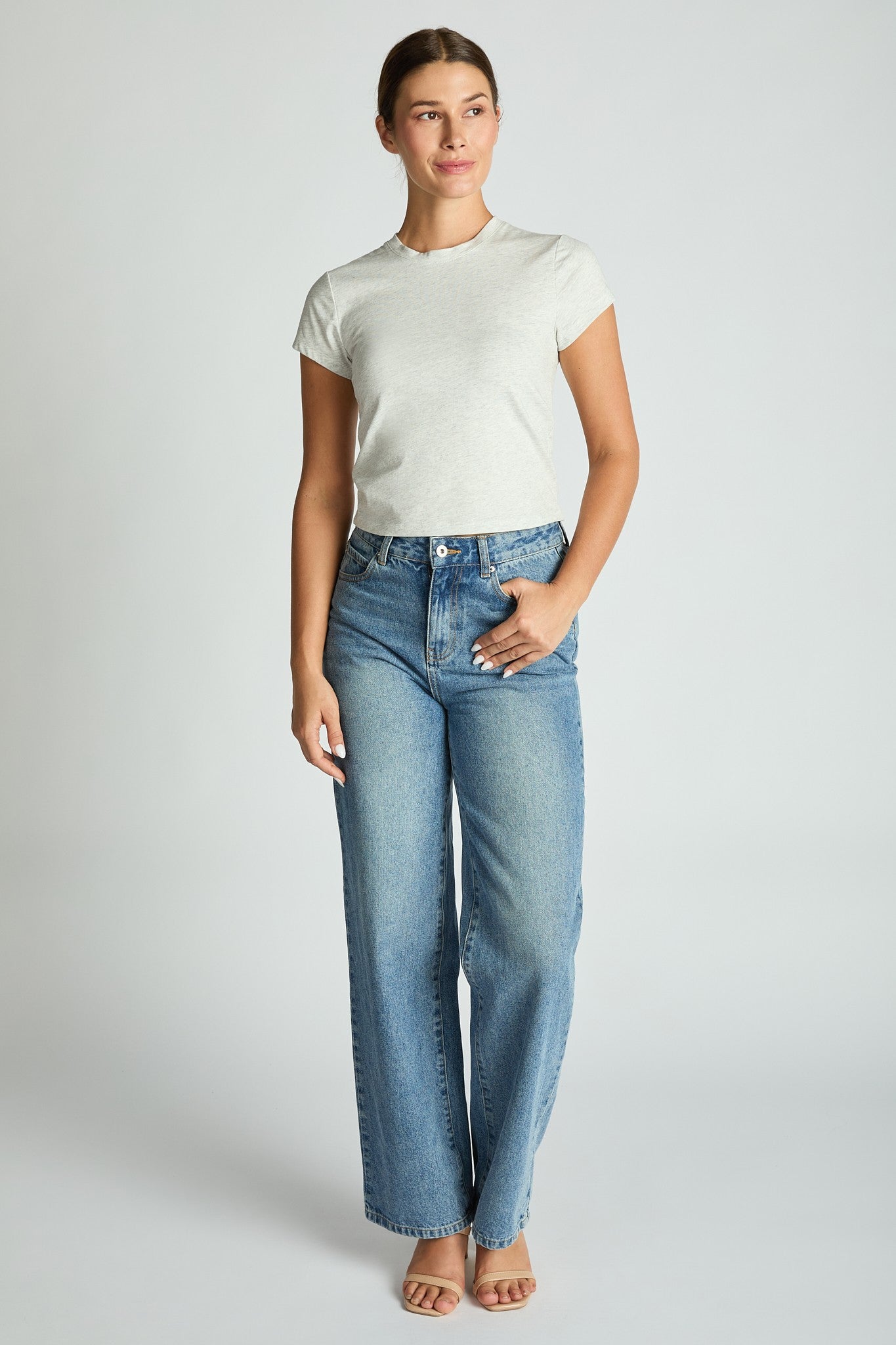 Cotton Short Sleeve Mini Tee