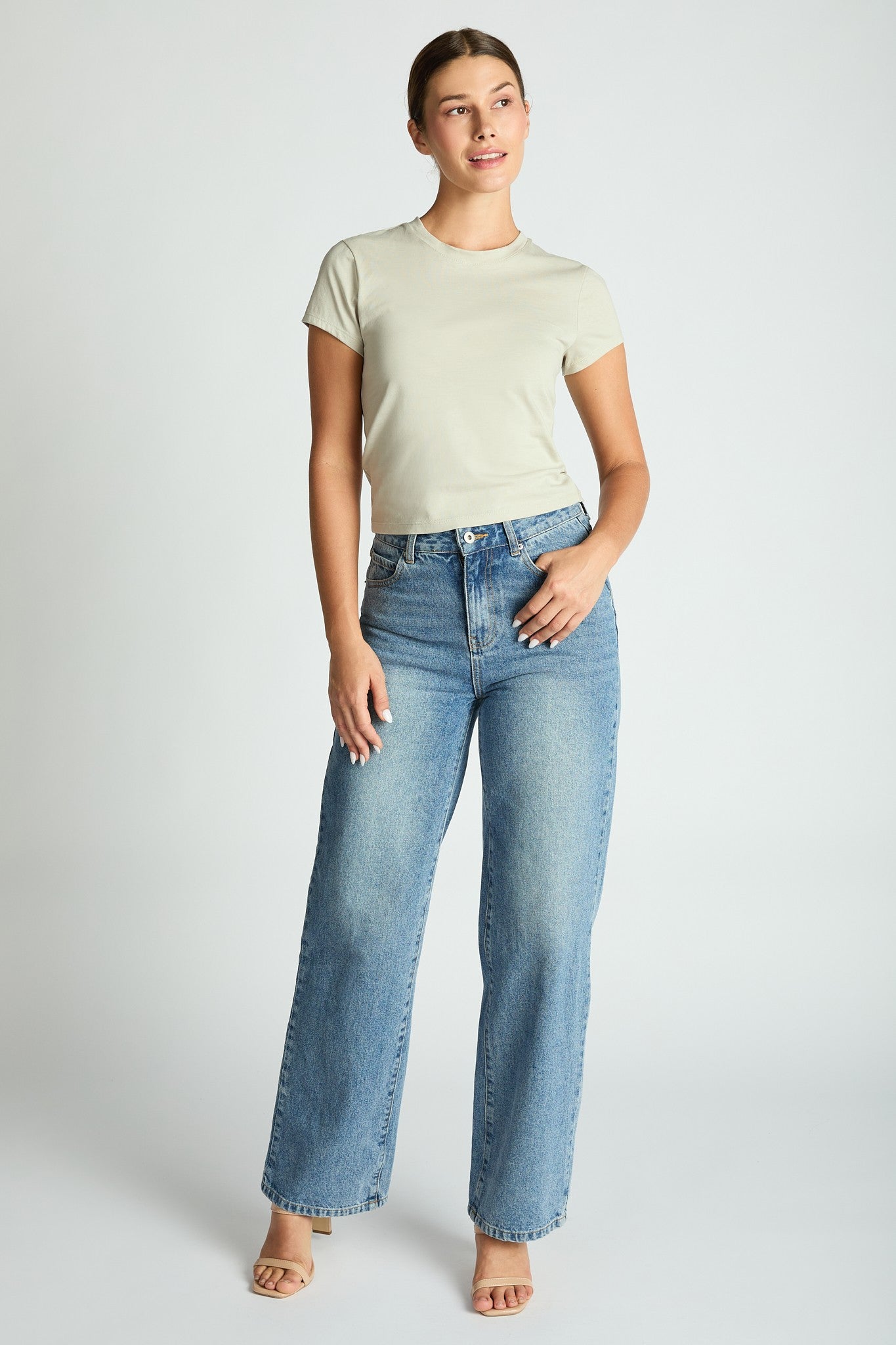 Cotton Short Sleeve Mini Tee