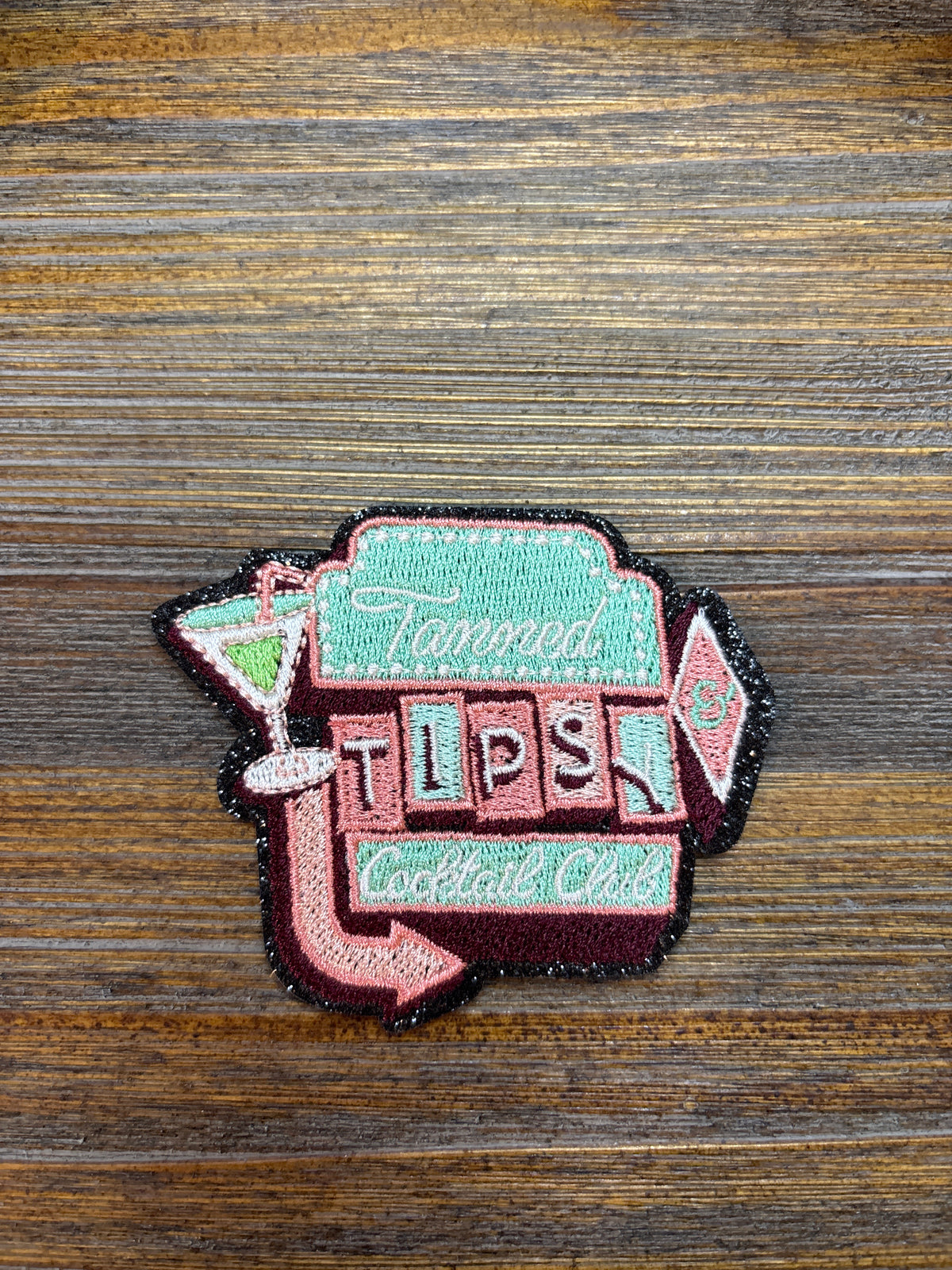 Tanned Tipsy Cocktail Club Patch