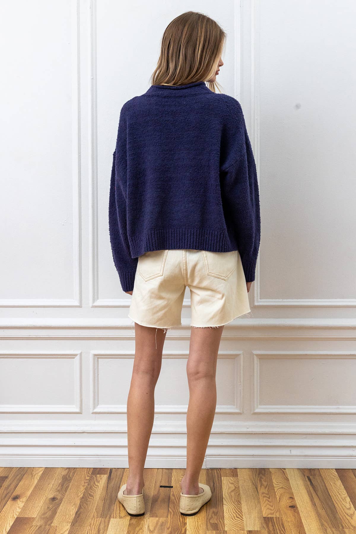 Animal Intarsia Cozy Knit Pullover