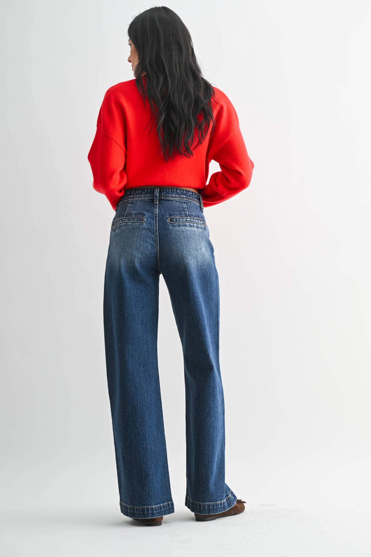 Micro Patch Pocket Wide Leg