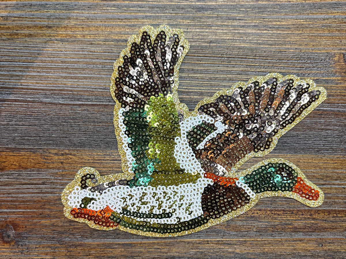 Millard Duck Hunting Sequins Patch