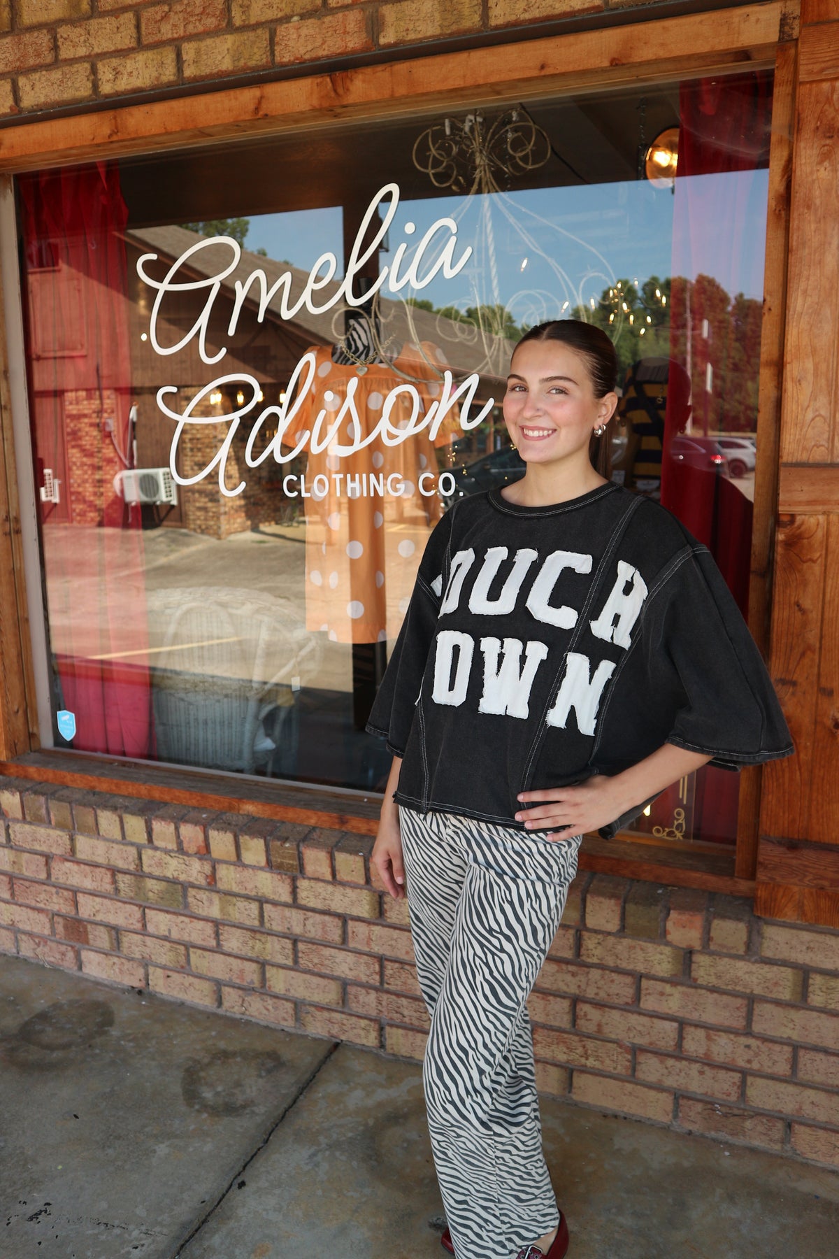 Acid Wash Oversized Short Sleeve Sweatshirt