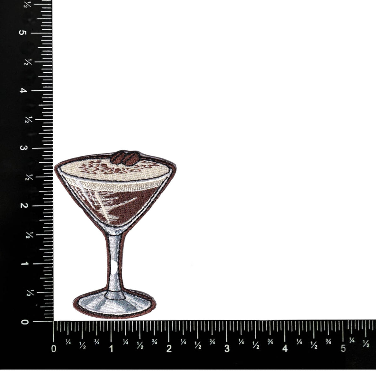 Chocolate Espresso Martini, Drinks, Iron on Patch