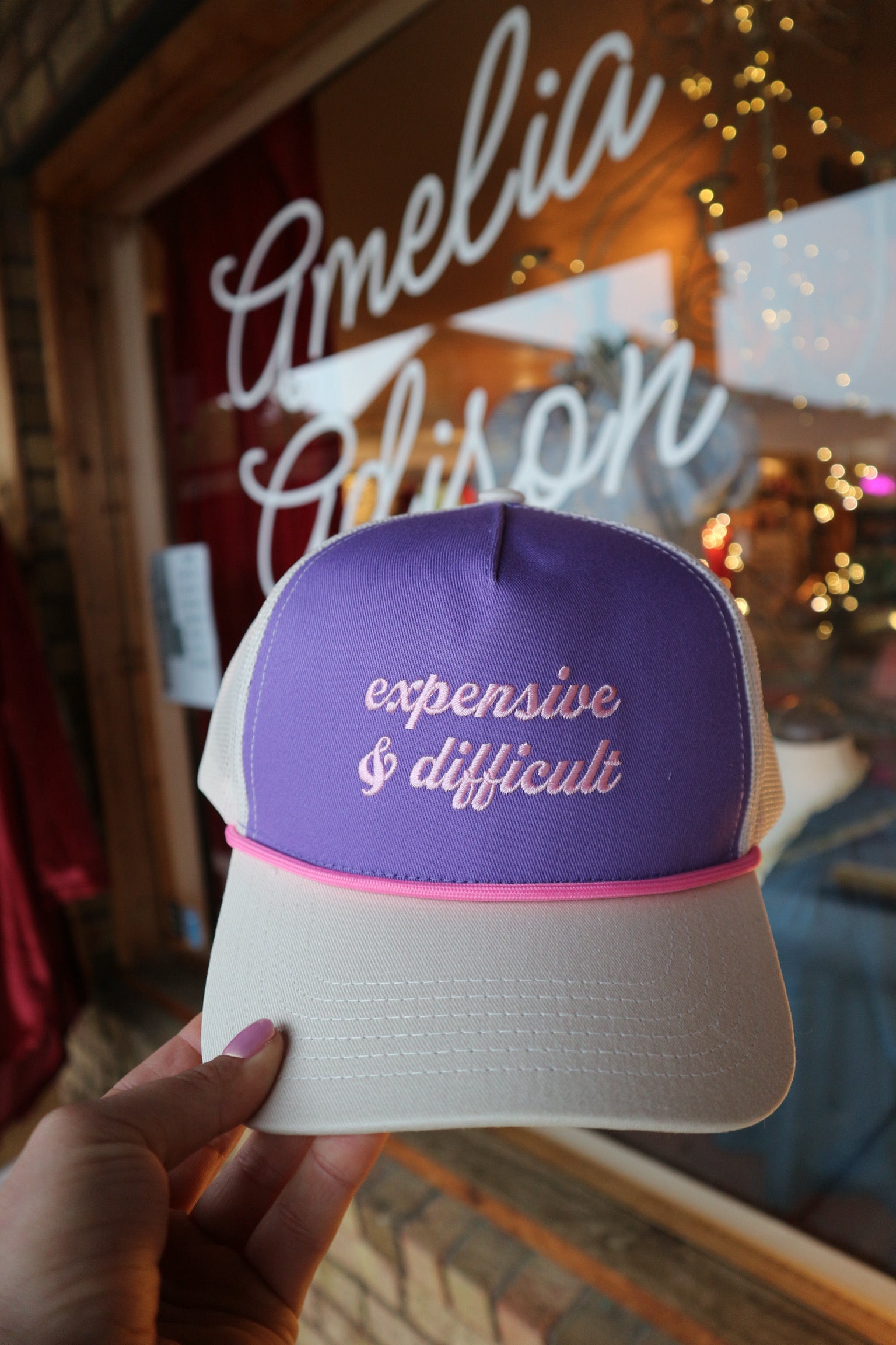 Expensive But Difficult Hat