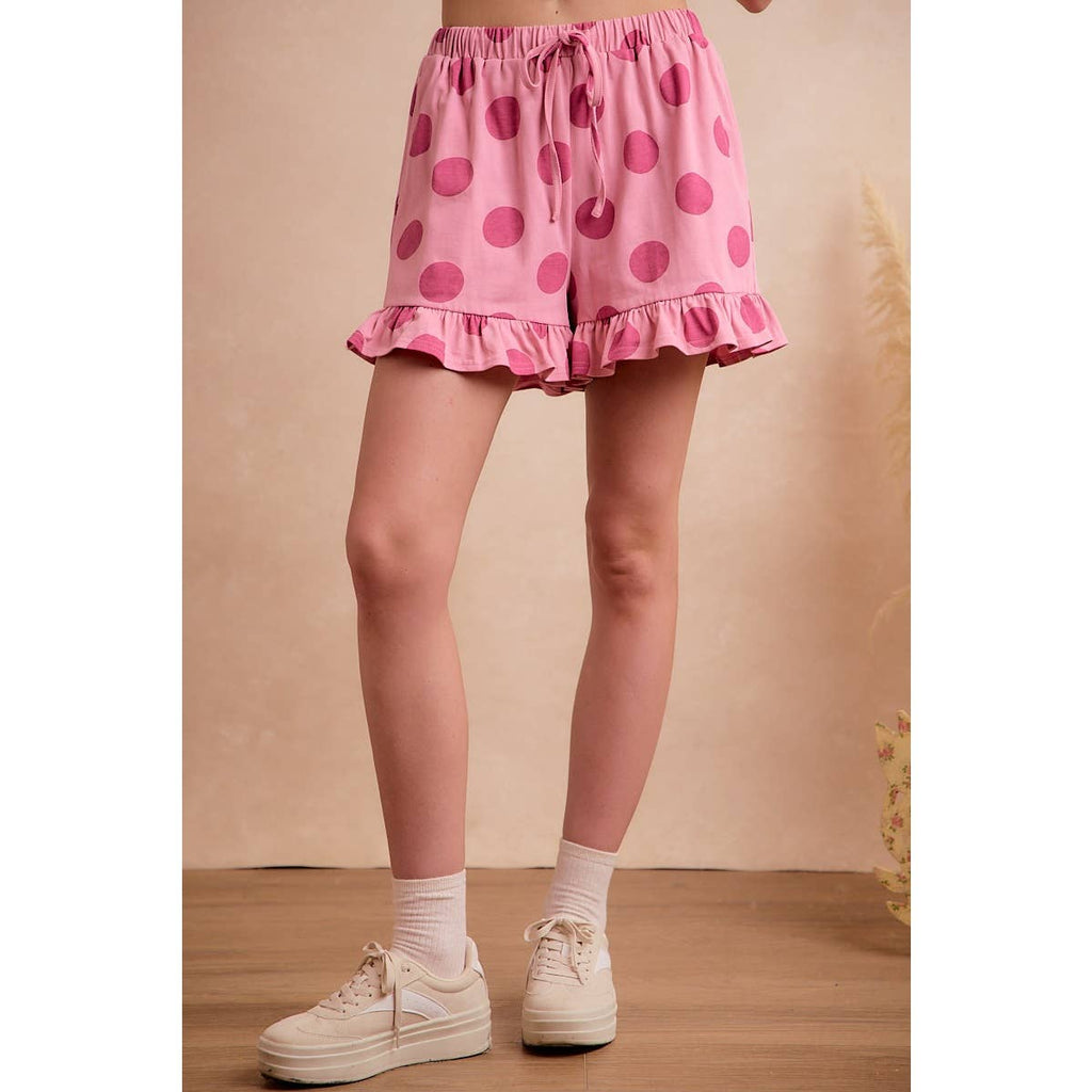 Polka Dot Ruffled Set