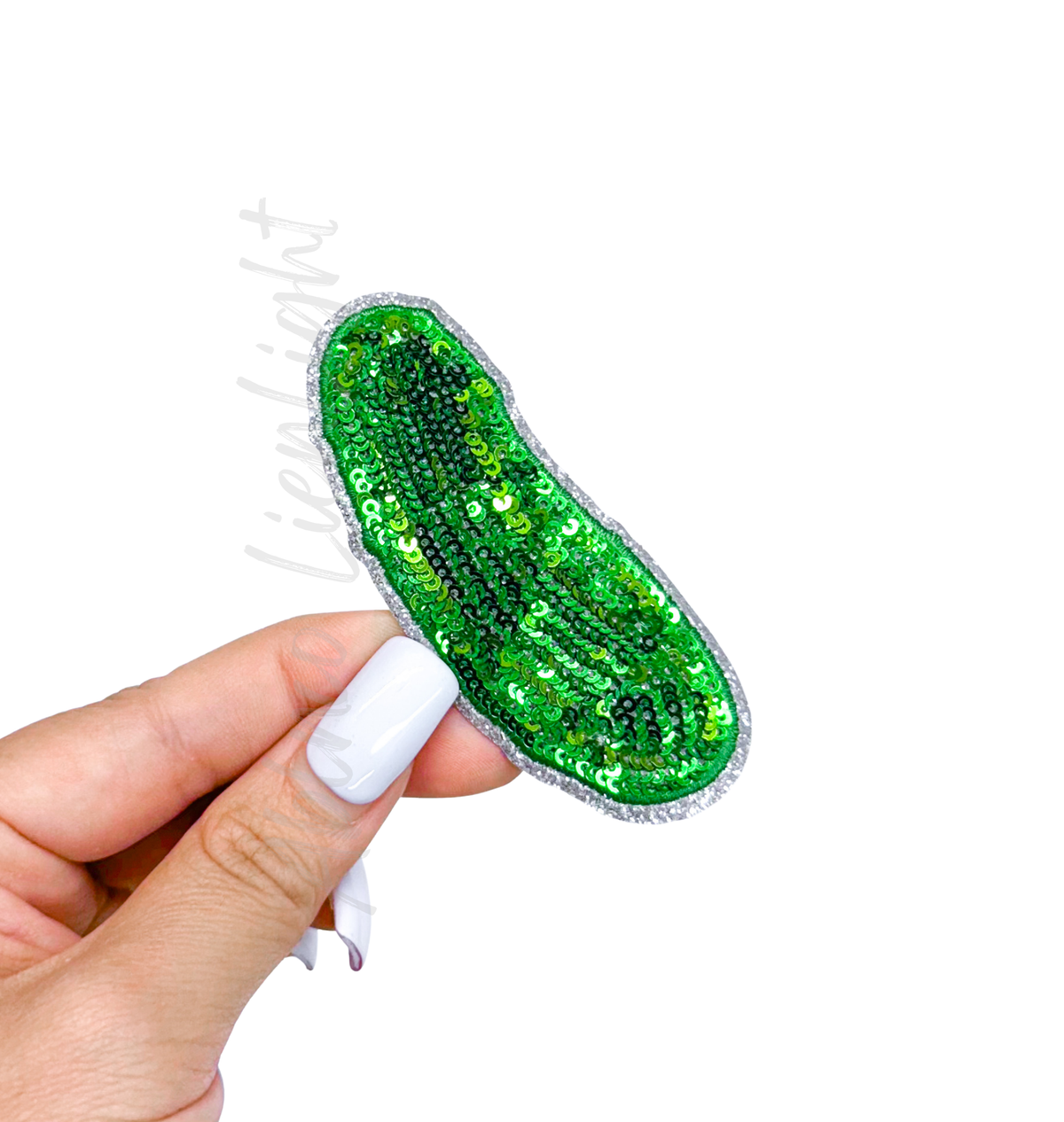 Pickles Food Sequin Patch 