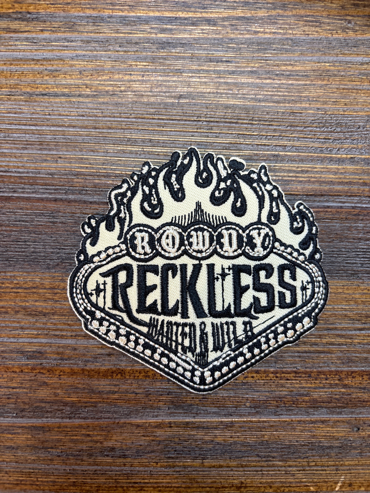 Rowdy Reckless Patch