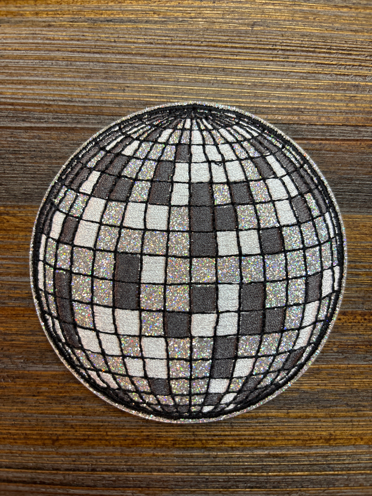 Shiny Disco Ball Patch