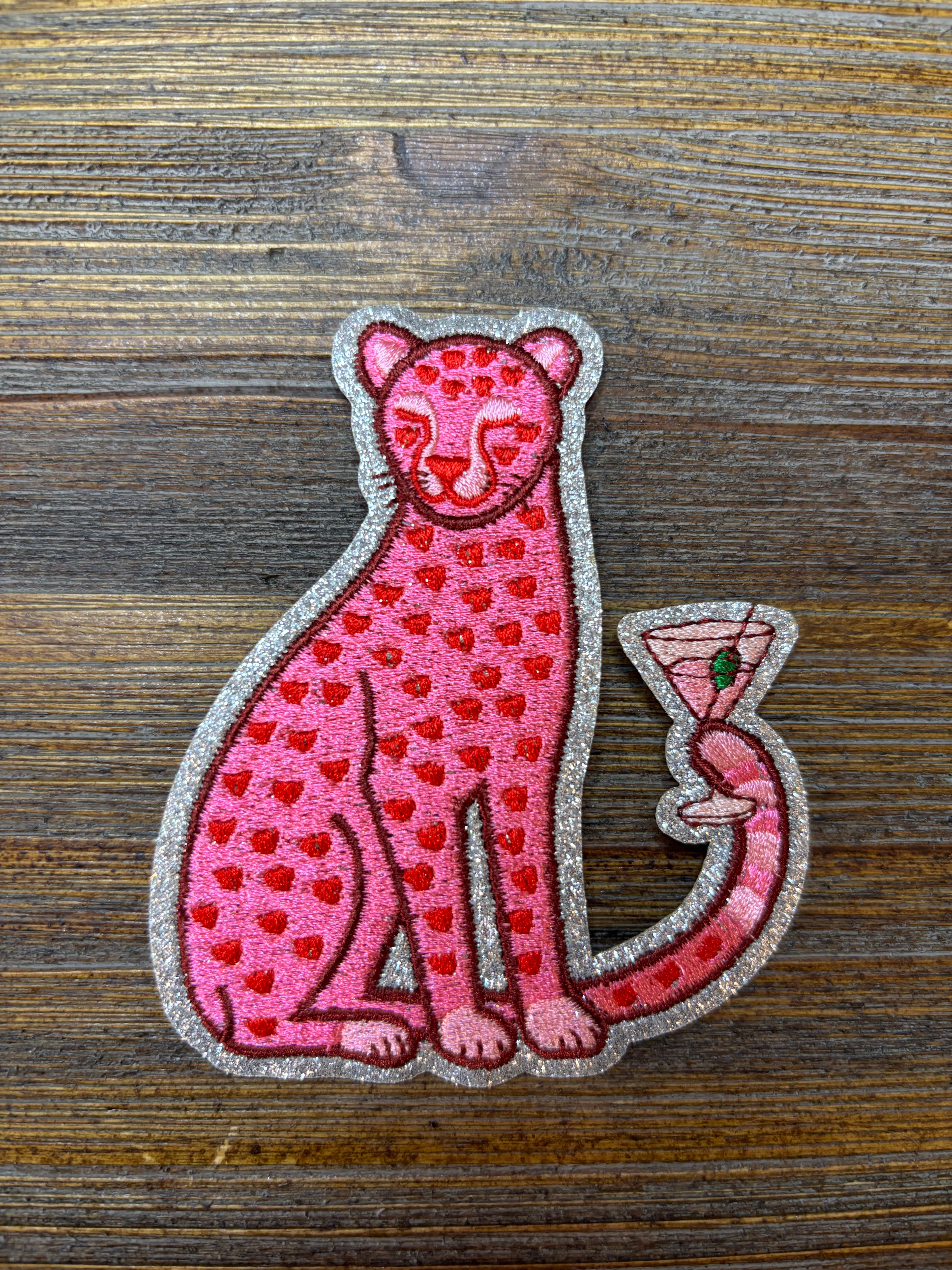 Pretty In Pink Leopard Patch