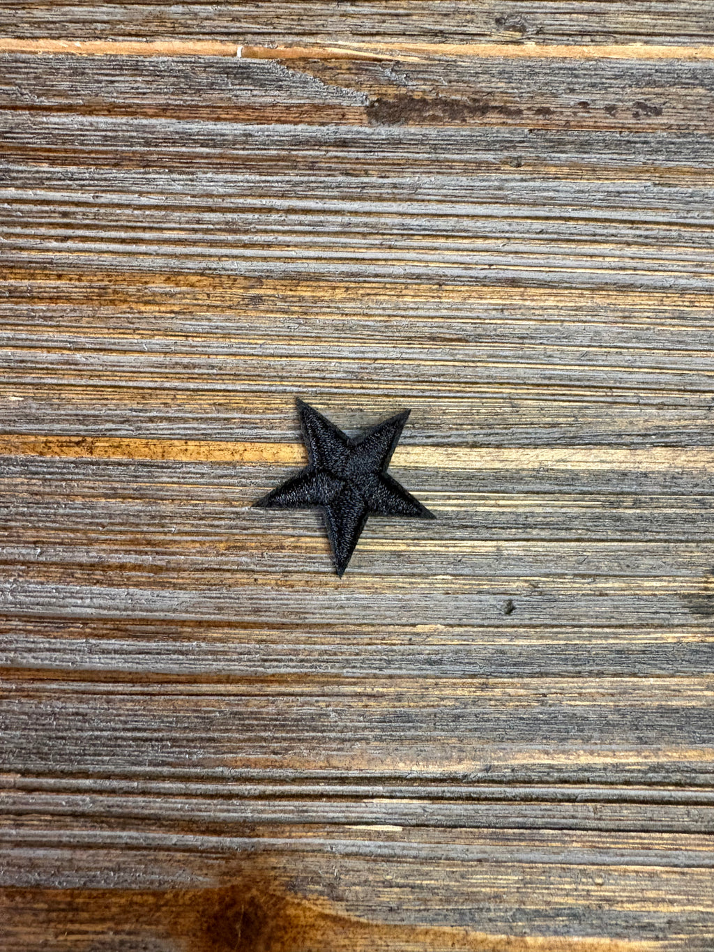 1" Star Embroidered Patch