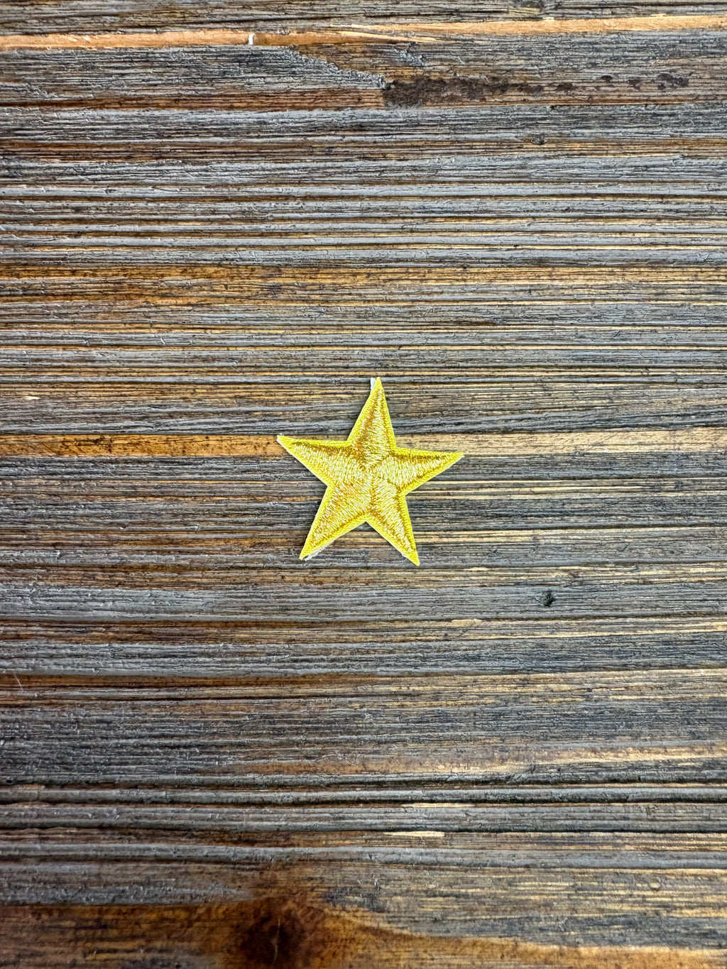 1" Star Embroidered Patch