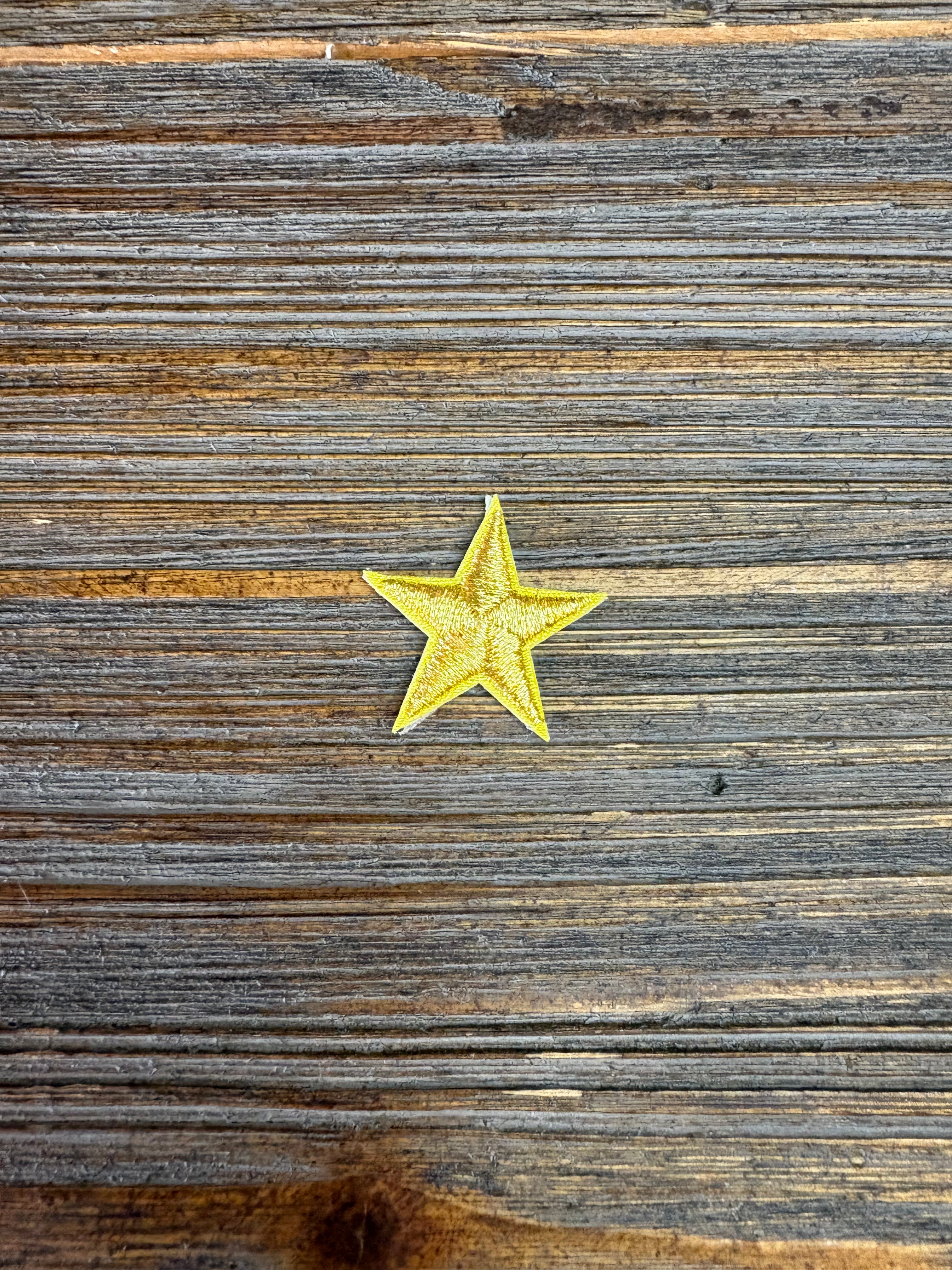 1" Star Embroidered Patch