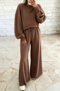 Polka Dot Wide Leg Set