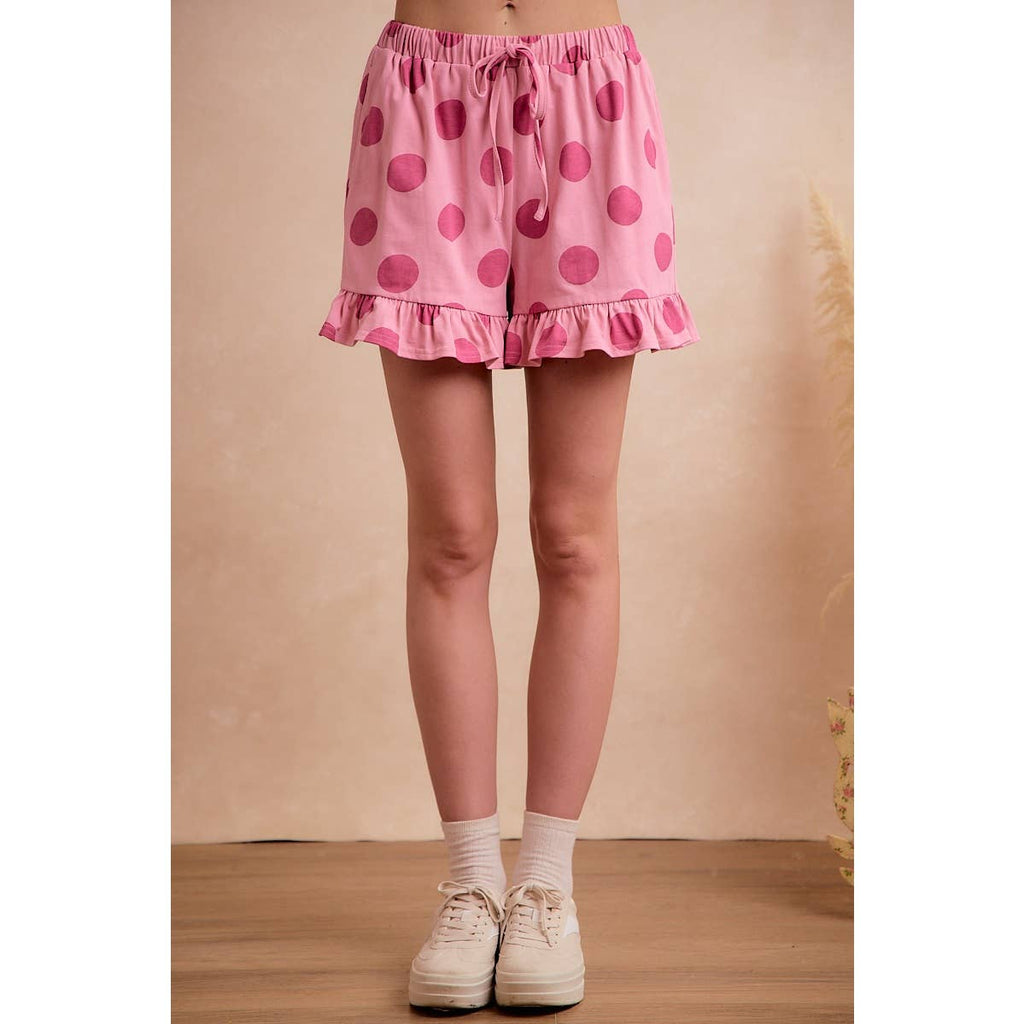 Polka Dot Ruffled Set