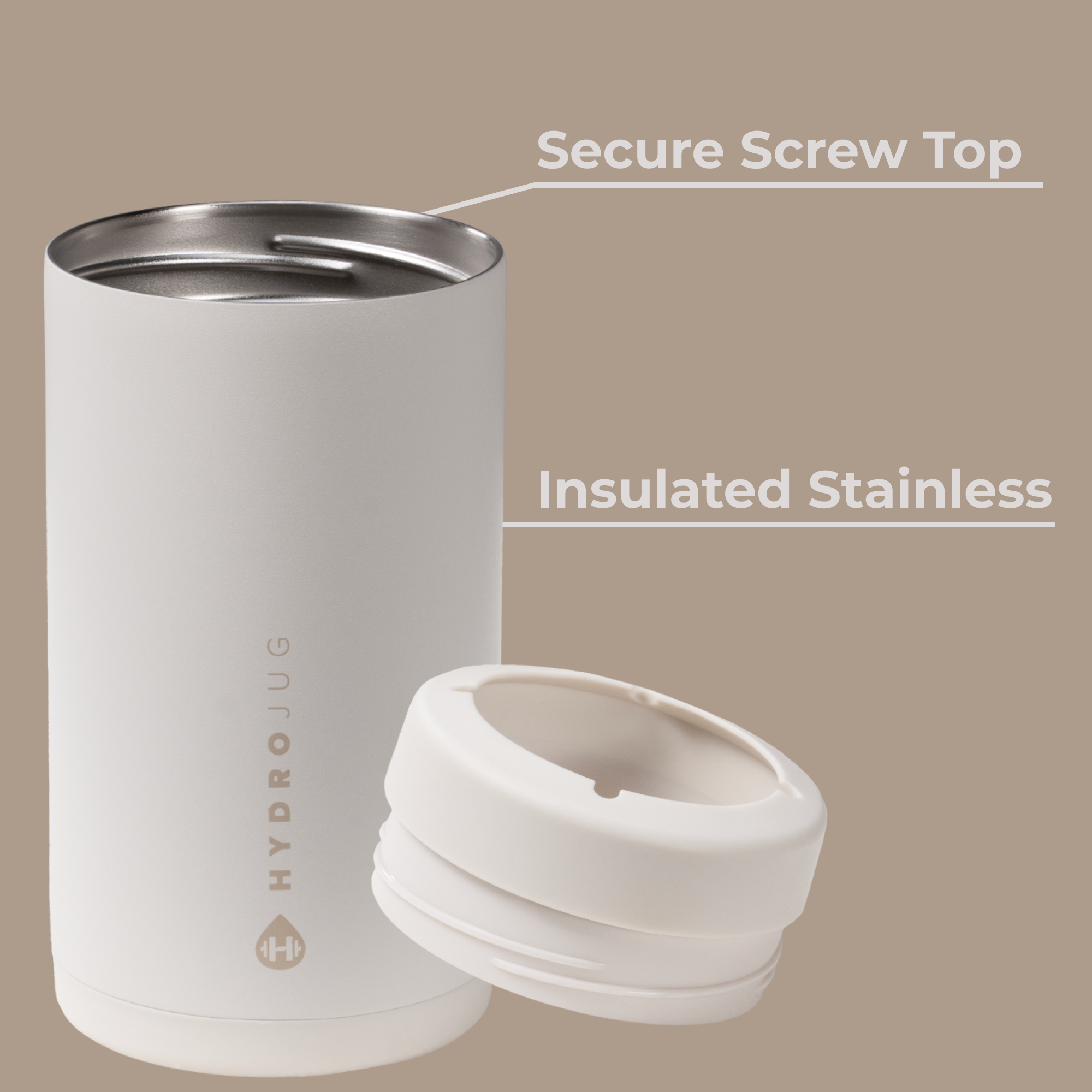 Linen HydroJug 16 oz Can Cooler