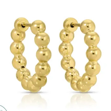 Ball Huggies Earrings
