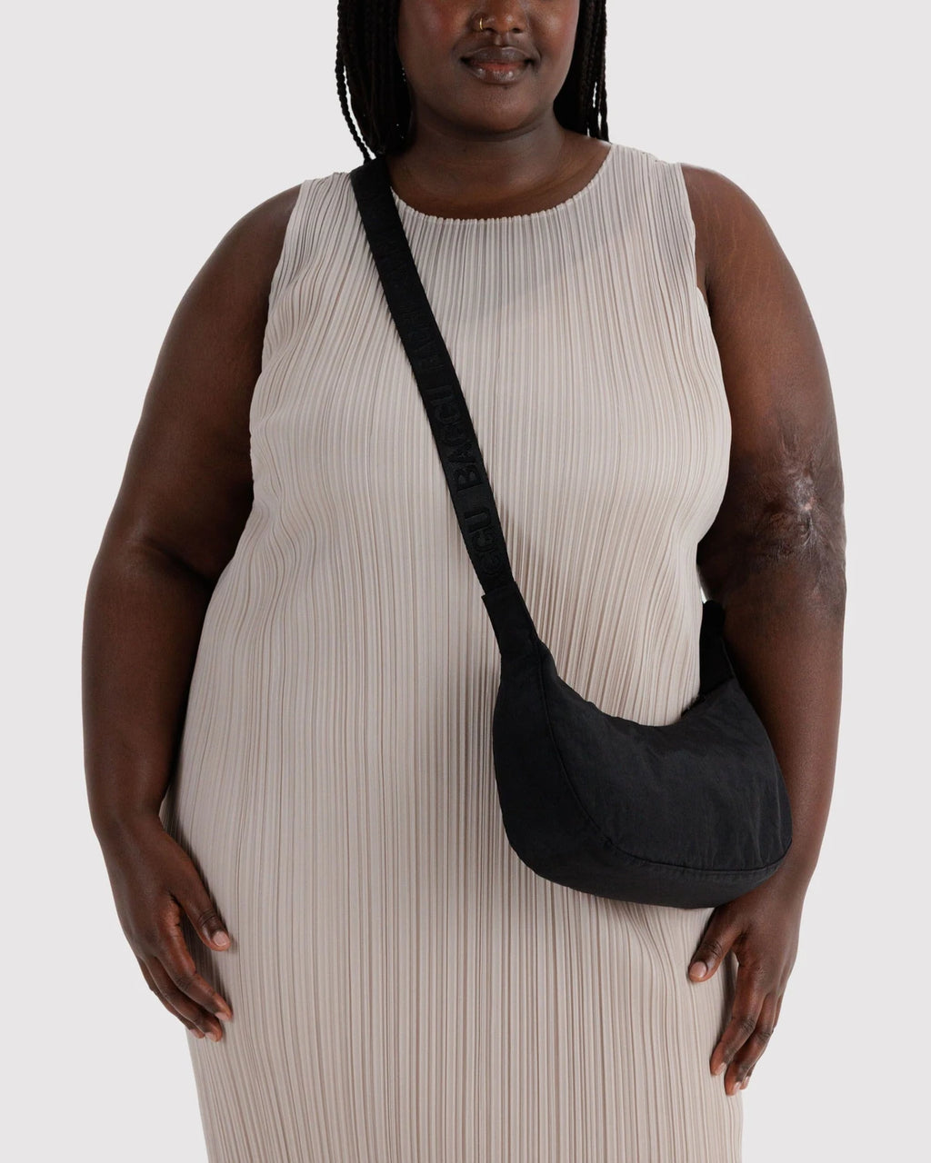 Small Nylon Crescent Bag