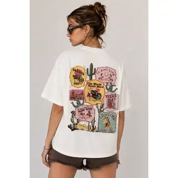 More Cowgirls Front + Back Printed  Western T-Shirt
