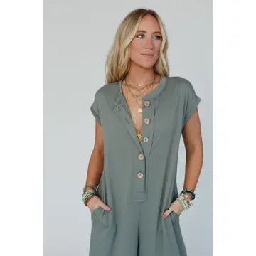Davina Wide Leg Jumpsuit