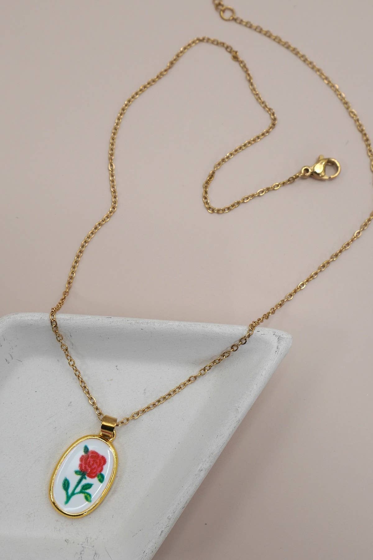 18K Stainless Steel Waterproof Necklace
