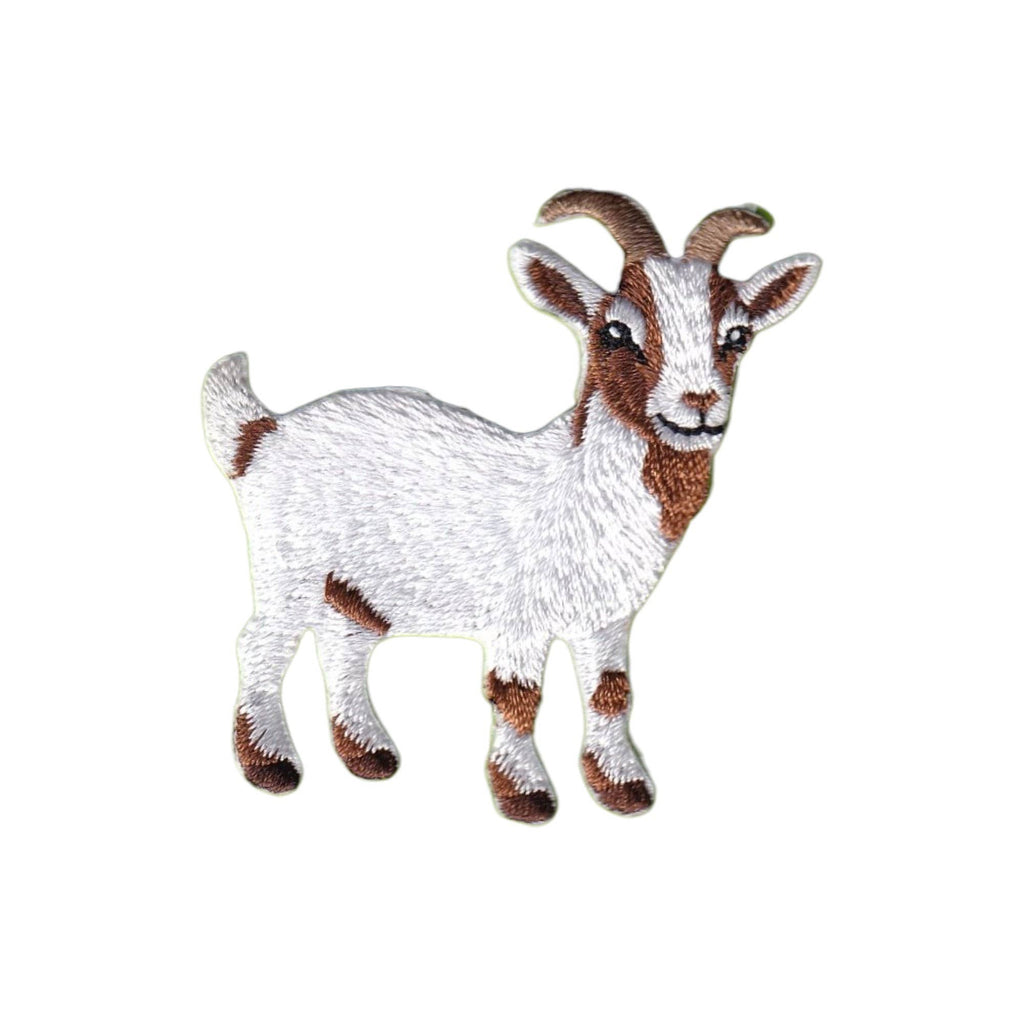 Baby Goat, Kid, Farm Animals, Iron on Patch