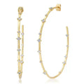Large Gold Hoops