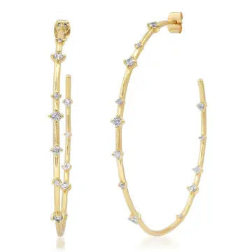 Large Gold Hoops
