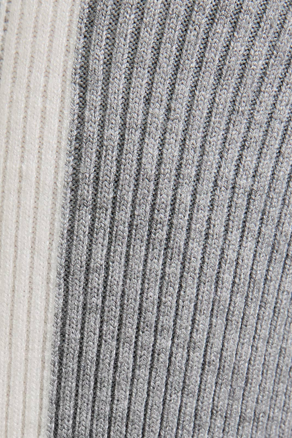 Mock Neck Long Sleeve Stripe Ribbed Bodysuit