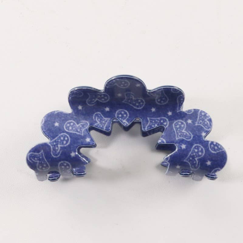 Vintage Half Moon Claw Clips