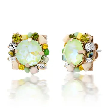 Gemmy Bezel Studs