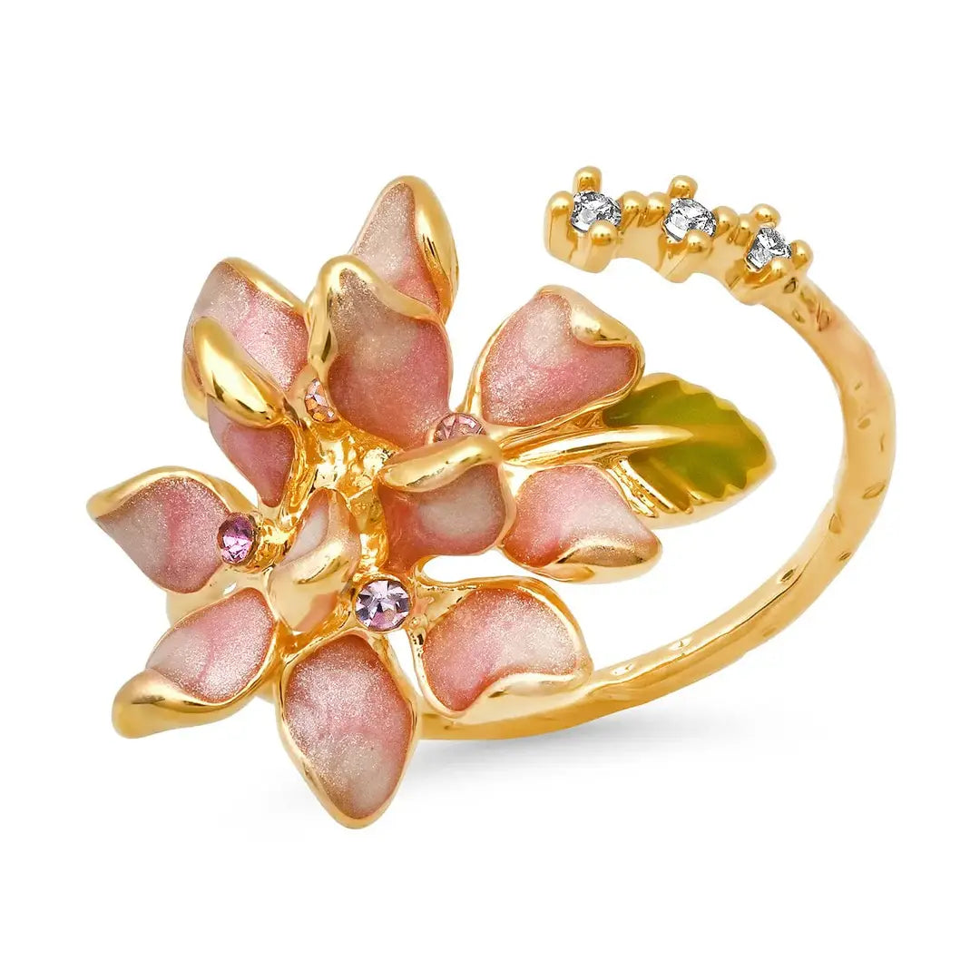 Flower Open Ring