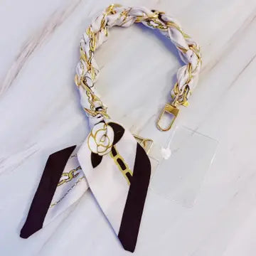 Braided Scarf Chain Phone Lanyard
