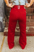 Red Westen Denim western high rise jeans