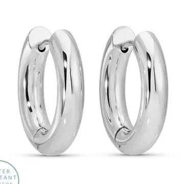 4mm Wide Round Huggies