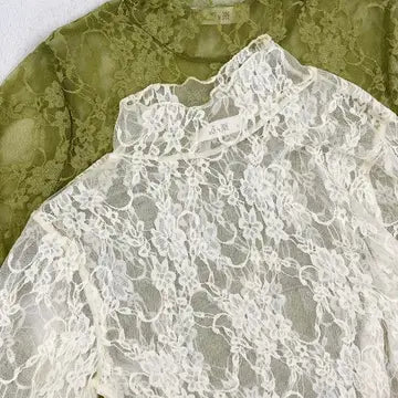 Floral Print Lace Top